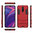 Slim Armour Tough Shockproof Case & Stand for Oppo R17 Pro - Red